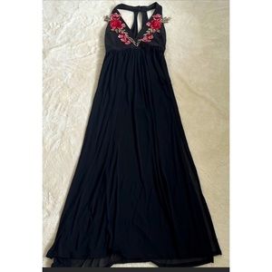 EZRA Long dress! Size small. Color black. Only worn once. Excellent condition.